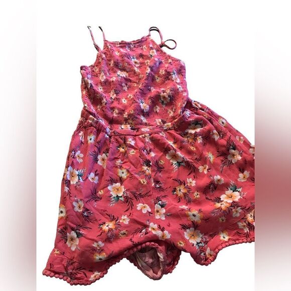 American Eagle romper flowered print excellent condition - Picture 1 of 2